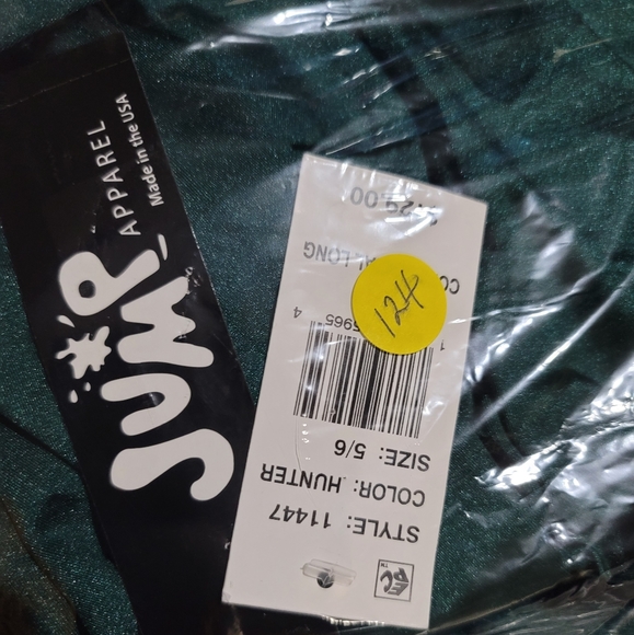 Jump Juniors Ruched Strapless Slit Gown - Picture 6 of 6